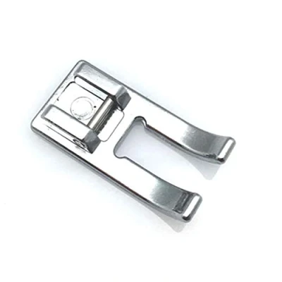 Image of La Canilla ® Open Toe Applique Presser Foot with Guide for Household Sewing Machines Singer, Janome, Brother, Elna, Juki