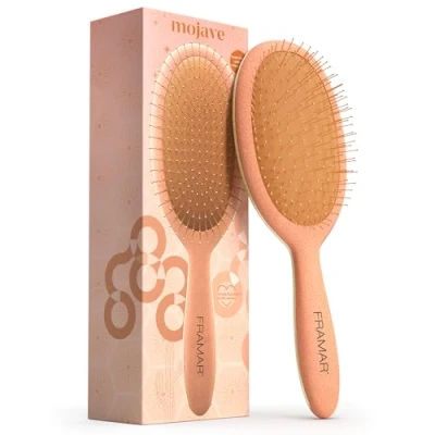Image of Framar Wet Hair Brush Detangler Curly Women, Hairbrushes for Detangling Set, Detangle Brush, Hairbrush, Mojave