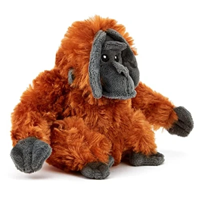 Image of Zappi Co Children&#039;s Soft Cuddly Plush Toy Animal Perfect Snuggly Playtime Companions for Children (12 15cm /5 6&quot;) (Orangutan)