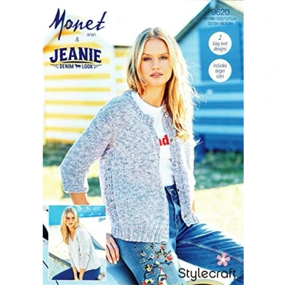 Image of Stylecraft 9618 Monet &amp; Jeanie Knitting Pattern