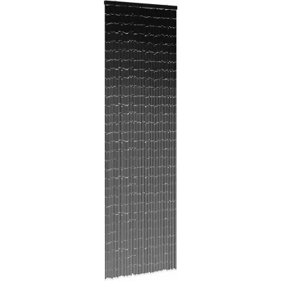 Image of vidaXL Insect Door Curtain Dark Grey 56x185 cm Bamboo