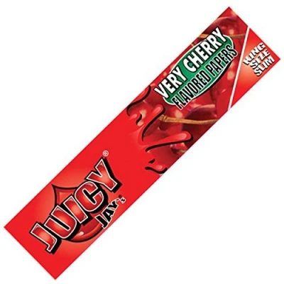 Image of JUICY JAYS VERY CHERRY KING SIZE SLIM 20 BOOKLETS