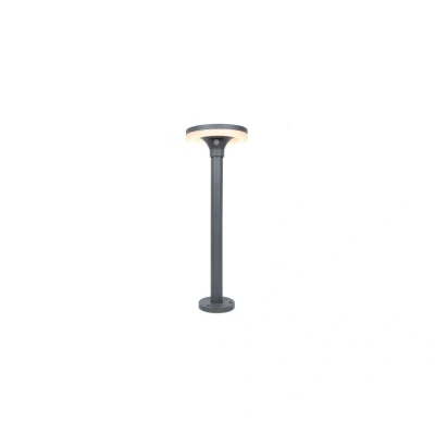 Image of Solar Aluminium Diecast Tall LED Bollard 4000K Grey Kosnic Tarkine