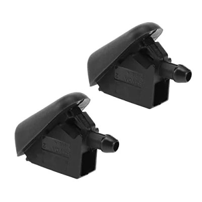 Image of the Lord of Tools 2x Car Front Windshield Wiper Washer Nozzles 61667146377 Windscreen Spray Jet Compatible with MINI R50 R52 R53 COOPER ONE