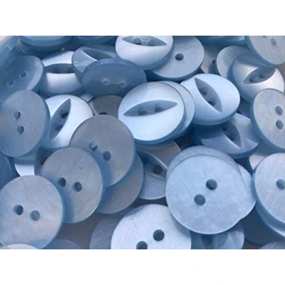 Image of Sky 22 Round Fish Eye Buttons Size 26 (16 mm) x 50