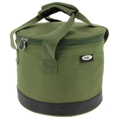 Image of NGT Collapsible Bait Bin with zipper bucket