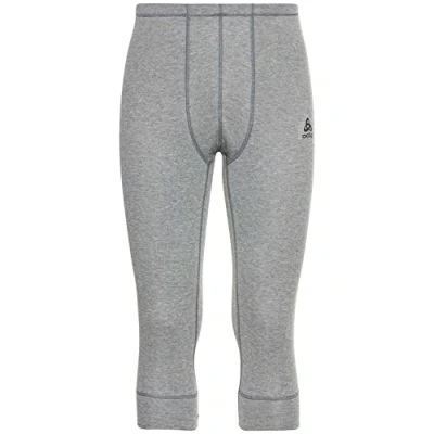 Image of odlo Men Functional underwear 3/4 pants ACTIVE WARM ECO, steel grey melange, S