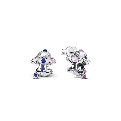 Image of Pandora Silver Disney Lilo &amp; Angel Stud Earrings
