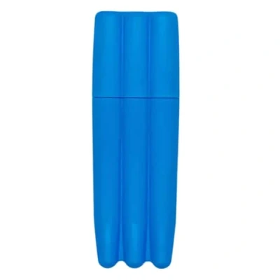 Image of Three Tree Triple Preroll Case, Cone Case Holder Air Tight UK Stock 3 Tubes Plastic Storage Accessories for Travel Outdoor (Blue)