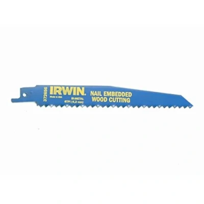 Image of Irwin 10506429 Sabre Saw Blades 656R Nail Embeded Wood (Pack of 2)
