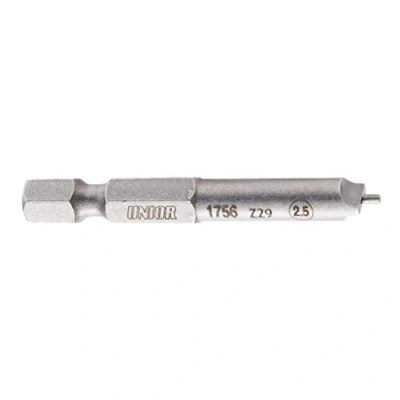 Image of Unior Cycling Speed Nipple Bit, Black, 2.5 mm