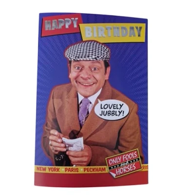 Image of Danilo Only Fools and Horses Del Boy This Time Next Year Birthday Card