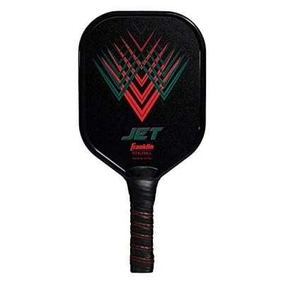 Image of Franklin Sports Titus Jet Aluminum Plated Pickleball Paddle 8mm Thick Core, USA (USAPA) Approved