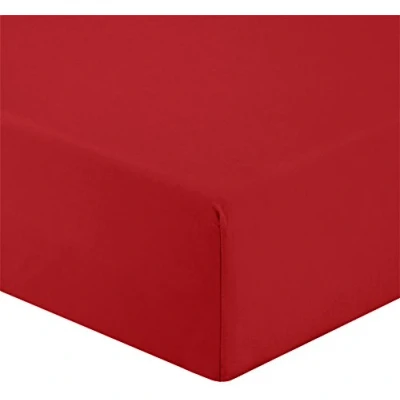 Image of Gabel Bed Sheet, Percale, Amaranth, King