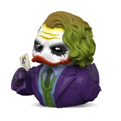 Image of TUBBZ First Edition: Batman The Dark Knight Joker Cosplaying Rubber Duck Vinyl
