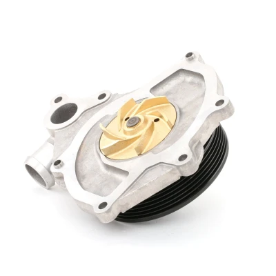 Image of 99710601102, 99710601105, 99710601106 Water pump FEBI BILSTEIN 45252 6 Cast Aluminium with seal Metal PORSCHE: Boxster, Cayman, 911 Coupe