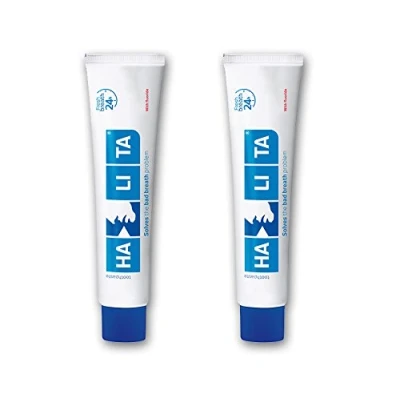 Image of 2 Pack Halita Halitosis Toothpaste 75ml