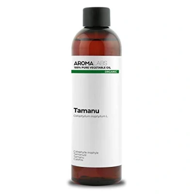 Image of ORGANIC TAMANU Oil 250mL 100% Pure, Natural, Cold Pressed and Cosmos Certified AROMA LABS (French Brand)