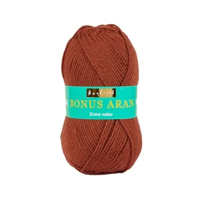 Image of Hayfield Bonus Aran Yarn, Mahogany (563), 100g