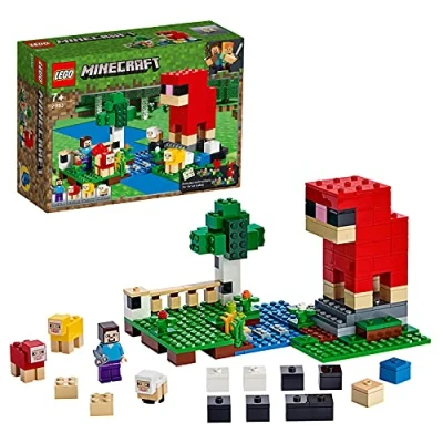 Image of LEGO 21153 Minecraft The Wool Farm