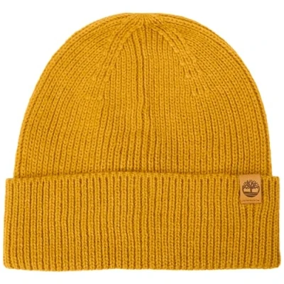 Image of Timberland Men&#039;s Fisherman Beanie Hat, CHAI Tea, OS