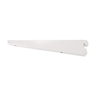 Image of Timco Twin Slot Shelf Bracket White (Size 220mm 1 Each)