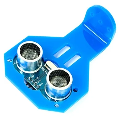 Image of Paradisetronic.com Ultrasonic sensor HC SR04 with bracket, distance measurement up to 3m, for e.g. Arduino, Raspberry Pi