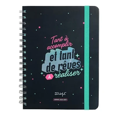 Image of Mr.Wonderful Wonder 2023 2024 Week To View Diary So Many Dreams Fulfill