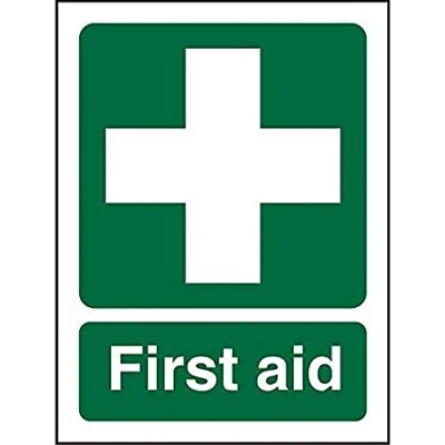 Image of Seco First Aid Sign, 150mm x 200mm 1mm Semi Rigid Plastic
