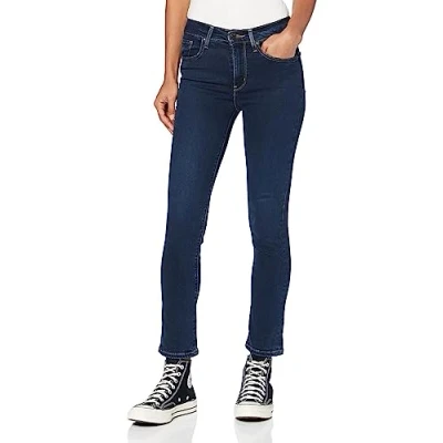 Image of Levi&#039;s Women&#039;s 724 High Rise Straight Jeans, Bogota Sass, 24W / 28L