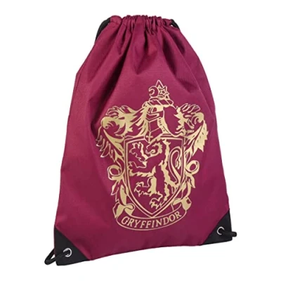 Image of CERDÁ LIFE&#039;S LITTLE MOMENTS Bolsa Mochila Cuerdas Infantil de Gryffindor [Harry Potter] Licencia Oficial Warner Bros, Saco Unisex Niños, Rojo Oscuro, Pequeño, red, standard size, Moderno