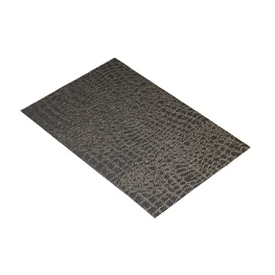 Image of KitchenCraft Woven Vinyl Placemat, 45 x 30 cm (17.5&quot; 12) Snakeskin Effect