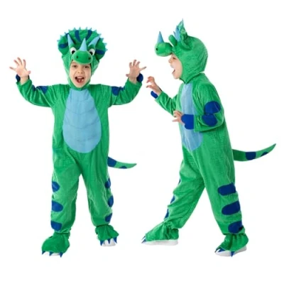 Image of Morph Costumes Triceratops Kids Dinosaur Costume Toddler Halloween Boys Girls