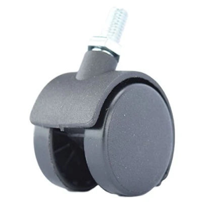 Image of 40mm M8 Twin Wheel Castor with Brake