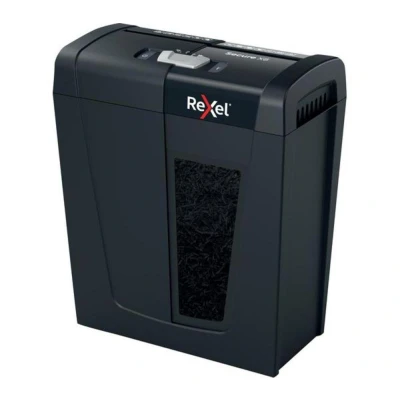 Image of Rexel X8 Cross Cut Paper Shredder, Shreds 8 Sheets, P4 Security, Home/Home Office, 14 Litre Removable Bin, Quiet and Compact, Secure Range, 2020123