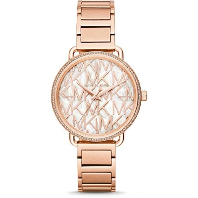 Image of Michael Kors PORTIA MK3887 Wristwatch for women Mother Of Pearl Dial