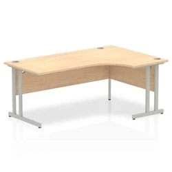 Image of Impulse Cantilever 1800 Right Hand Crescent Desk Maple I