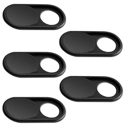 Image of imluckies Webcam Cover Slider for MacBook Pro, Air, Laptop, iMac, iPad, PC, iPhone, Camera Web Protection Against Hackers [Pack of 5]