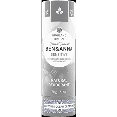 Image of Ben&amp;Anna Sensitive Paper Tube Deo Highland Breeze 60 g