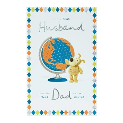 Image of Boofle Father&#039;s Day Card Cute for Husband