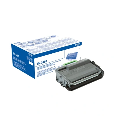 Image of Brother TN 3480 Toner Cartridge High Yield Black TN3480