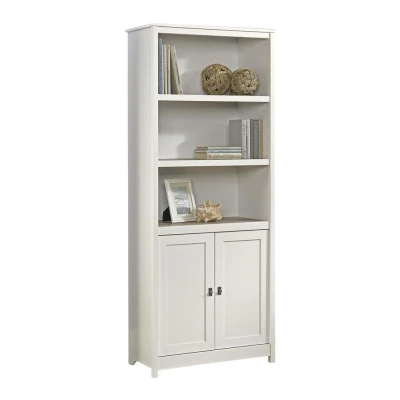 Image of TEKNIK 5417593 Shaker Style Bookcase White &amp; Oak