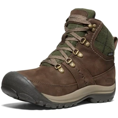 Image of Kaci III Mid Waterproof Leather &amp; Textile Women&#039;s Snow Boots