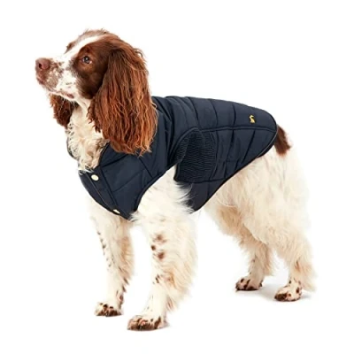 Image of Rosewood Joules Cherington Coat For Dogs, Small Navy Blue