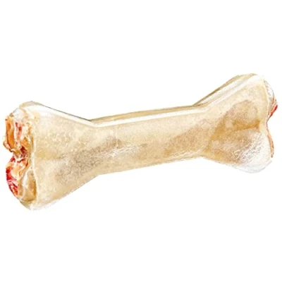 Image of Trixie Two Chewing Bones with Salami Taste for Dogs, 70 g, Pack of 10, Total 20