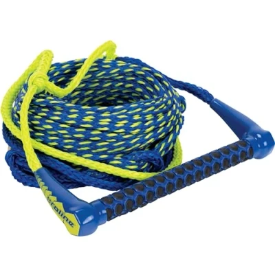 Image of Proline 75ft Easy Up Deep V Waterski Rope, Blue/Yellow