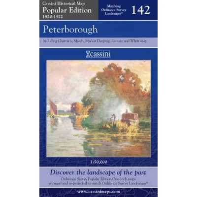 Image of Peterborough: No. 142 (Cassini Popular Edition Historical Map)