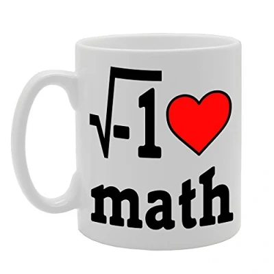 Image of Coralgraph Inc MG514 I Love Math/Funny Novelty Gift Printed Tea Coffee Ceramic Mug