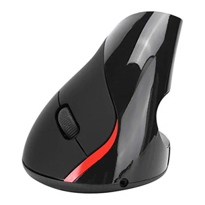 Image of Hopcd Ergonomic Vertical Wireless Mouse, USB Rechargeable Computer Gaming Universal Optical Mouse for Home/Office/Coffee Shop Internet