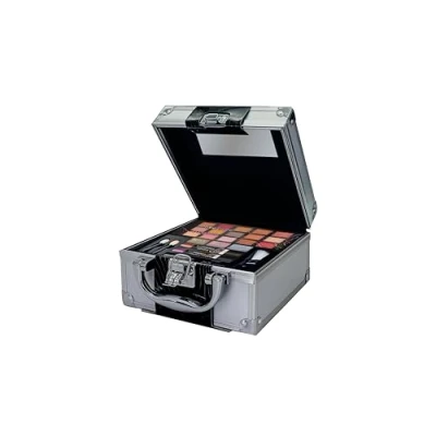Image of bonvoyage Travel in Colour, Professional Makeup Kit with Eye, Lip and Face Makeup, Accessories Included